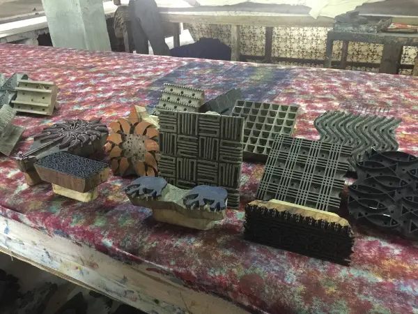 Block printing design